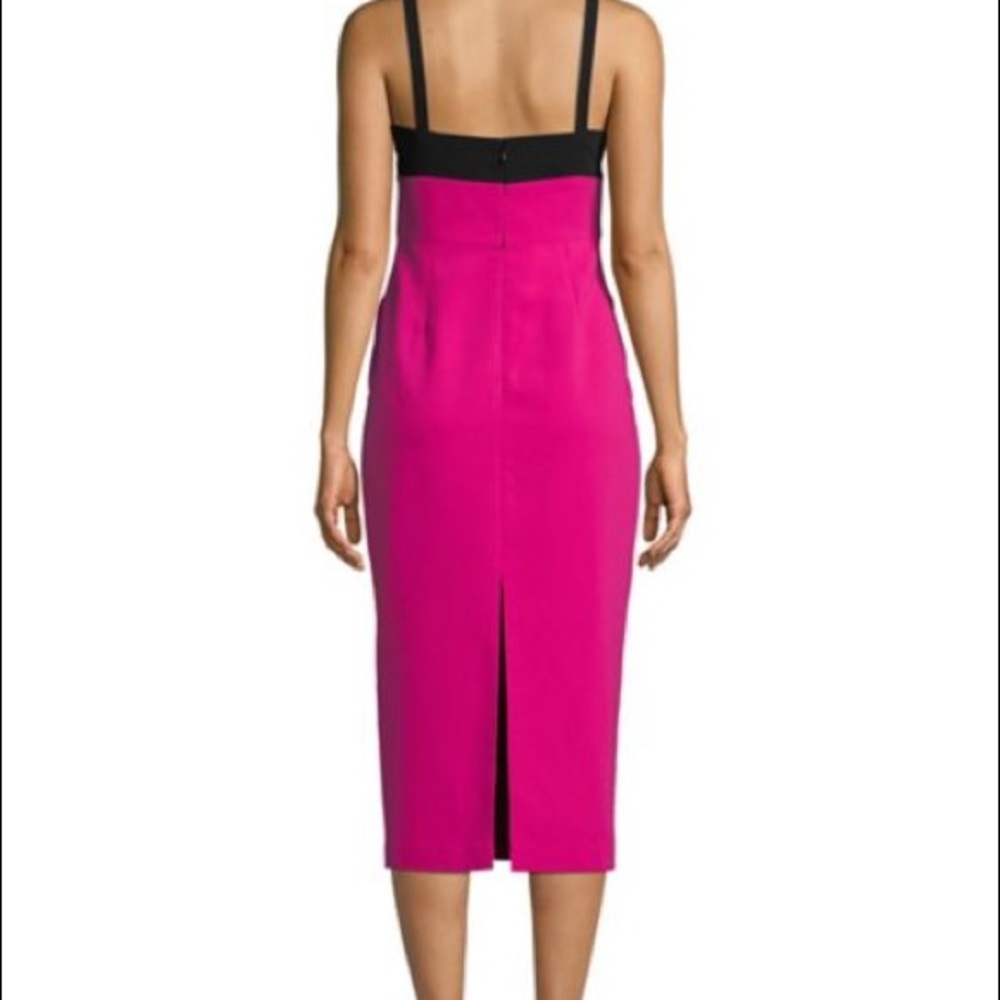 Jill Jill Stuart Begonia Pink Colorblock Sheath Sz - Picture 6 of 7